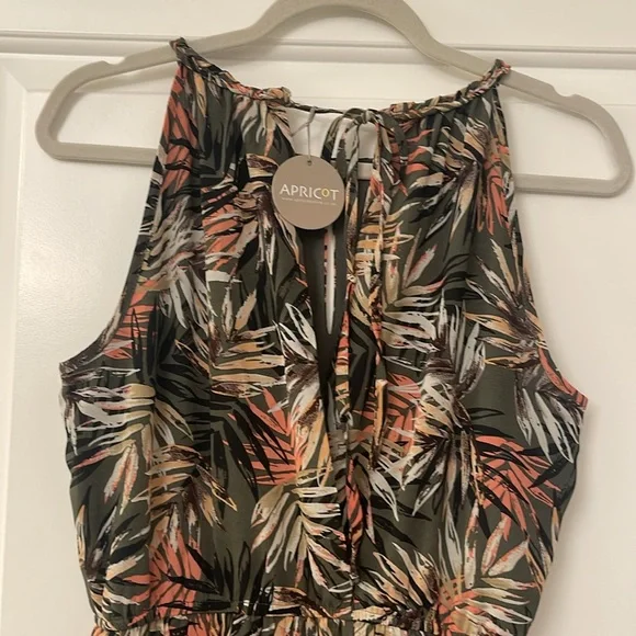 APRICOT UK Sundress/NWT/Midi Dress/Tropical print - Picture 9 of 12